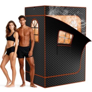 𝐍𝐞𝐰 𝐔𝐩𝐠𝐫𝐚𝐝𝐞 Ryuhic Tragbare Dampfsauna Heimsauna für Zuhause