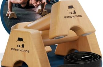 Bare Hands Liegestützgriffe aus Holz im 2er Set – rutschfest & kompakt