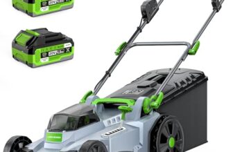 ETOOLAB Akku-Rasenmäher 40V, 42cm, Brushless, bis 400-600 m², Für Garten