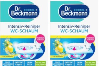 Dr. Beckmann Intensiv – Reiniger WC-Schaum Citrus | 6 x 100 g