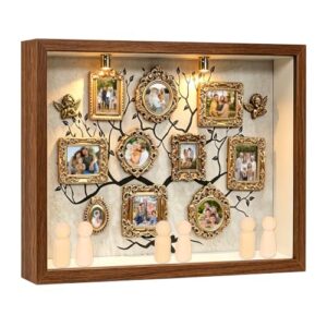 Taimimy Diy Familienbaum Mini Museum Vintage Bilderrahmen