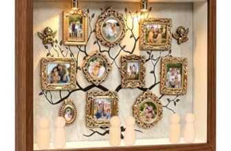 Taimimy Diy Familienbaum Mini Museum Vintage Bilderrahmen