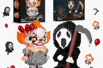 2-teiliges Set Halloween Grusel-Puppen, schaurige Dekofiguren für Partys