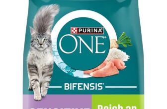 PURINA ONE BIFENSIS Sensitive, reich an Truthahn, 4 x 2,8kg