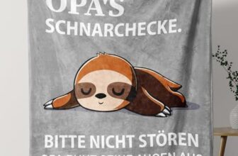 Opa Geschenk Geburtstag Vatertag Weihnachten, Geburtstagsgeschenk Opa Decke