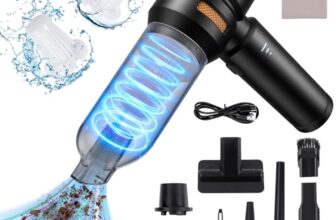 Handstaubsauger Akku Kabellos – 20000pa Auto staubsauger Stark, Mini Staubsauger FüR Auto, Pc, Haus,KüChe,Ritzen Und Ecken,Vacuum Cleaner High Power,Kann Als Aufblasbare Pumpe Verwendet Werden,6000mAh
