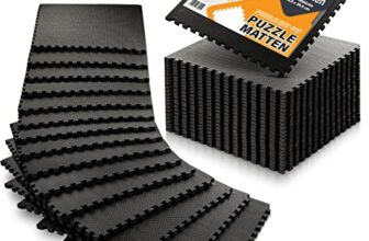 Bodenschutzmatten Fitness 40x40cm 36-TLG. Bodenmatte Matten Fitnessraum