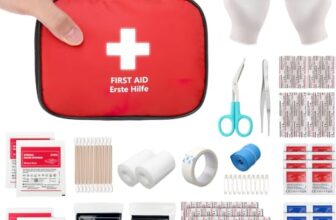HONYAO® Erste Hilfe Set, Mini Reiseapotheke 90 Teilig, Notfalltasche Notfallset Klein für Outdoor Zuhause Auto Arbeitsplatz Camping Motorrad Fahrrad Wandern Notfall