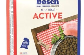 bosch HPC Active | Hundetrockenfutter für ausgewachsene Hunde aller Rassen mit gesteigerter Aktivität | 1 x 3 kg