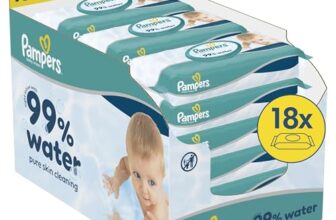Pampers 99% Water Baby-Feuchttücher, 18×60 (1080 Stück)