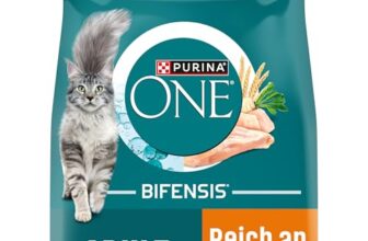 PURINA ONE BIFENSIS Adult Katzenfutter trocken, reich an Huhn, 1er Pack (1 x 5,7kg)