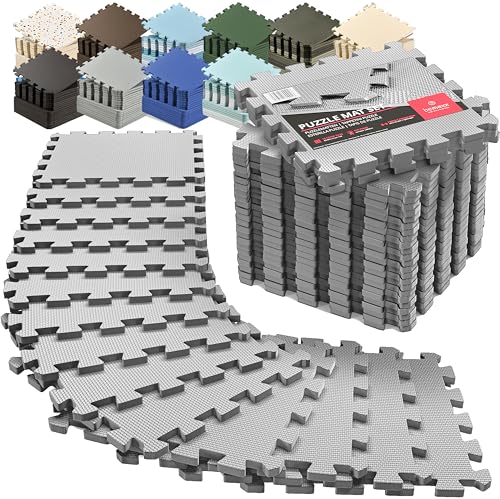 bemaxx Bodenschutzmatte Fitness – Sportmatte Fitnessmatte Puzzlematte