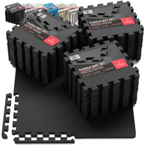 bemaxx Bodenschutzmatte Fitness – Sportmatte Fitnessmatte Puzzlematte
