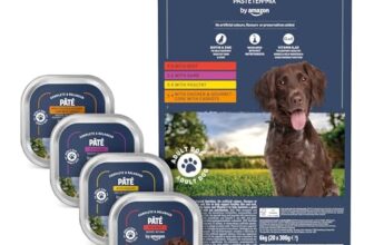 by Amazon Nassfutter für Hunde, Pastete Gemischt, 300g, 20er-Pack