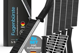 Fugenbürste 6er Set – multifunktionaler Fugenreiniger, Cleaning Brush