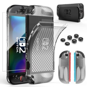 HEYSTOP Hülle für Nintendo Switch 2 Dockable TPU Schutzhülle Rundumschutz