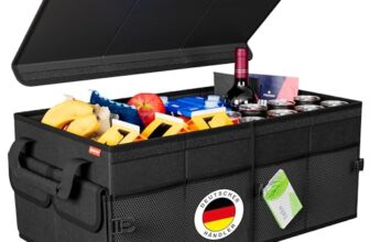 ATHLON TOOLS Kofferraum Organizer XXL – faltbarer Auto Organizer