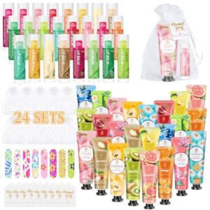 24SETS Handcreme Geschenk für Frauen, 120 Stück Weihnachtsgeschenke