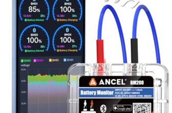 ANCEL BM200 Batterie Überwachung, Bluetooth Batteriewächter Battery Monitor