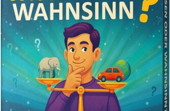 Wissen oder Wahnsinn – Wie gut ist dein Urteilsvermögen I Geniale Fragen, verblüffende Antworten I Das besondere Quiz – Spiele für Erwachsene & Teenager I ab 2 Personen I Mehr oder Weniger – Ratespiel