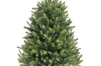 Yaheetech 91cm Mini künstlicher Weihnachtsbaum, Tisch-Christbaum, Grün