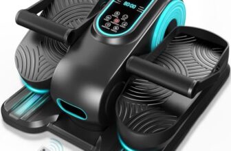Amonax Elektrischer Mini Ellipsentrainer für Zuhause Und Büro, Pedaltrainer