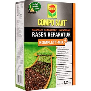 Compo SAAT® Rasen-Reparatur Komplett Mix+ 1,2kg für bis zu 6 m²