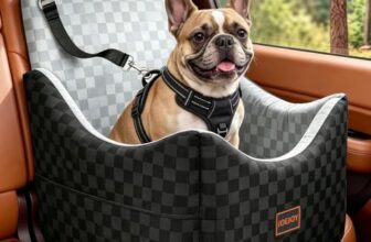 JOEJOY Hunde Autositz für Kleine/Mittlere Hunde bis 16Kg