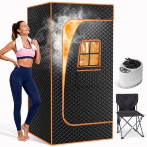 𝐍𝐞𝐰 𝐔𝐩𝐠𝐫𝐚𝐝𝐞 Ryuhic Tragbare Dampfsauna Heimsauna für Zuhause
