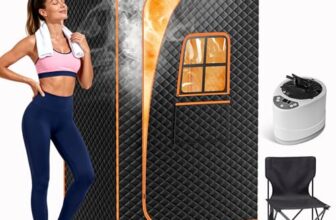 𝐍𝐞𝐰 𝐔𝐩𝐠𝐫𝐚𝐝𝐞 Ryuhic Tragbare Dampfsauna Heimsauna für Zuhause