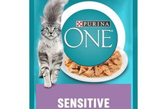 PURINA ONE Sensitive, zarte Stückchen in Sauce mit Huhn, 26 x 85g