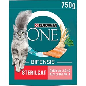 PURINA ONE BIFENSIS Sterilcat für sterilisierte Katzen, 6 x 750g