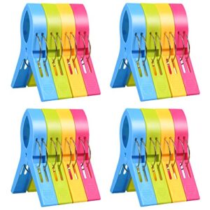 URAQT große Wäscheklammern Handtuchklemmen Towel Clips,16 Stück