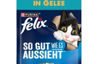 FELIX So gut wie es aussieht Nassfutter für Katzen mit Thunfisch, 26 x 85g