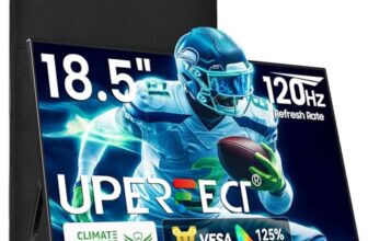 UPERFECT 18,5 Zoll 120Hz Portable Gaming Monitor Full HD 1920×1080 2000:1
