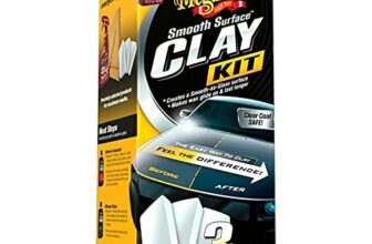 Meguiar’s G191700EU Smooth Surface Clay Kit, Reinigungsknete im Set