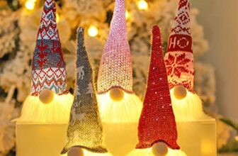Weihnachtsdeko Innen Wichtel Figuren, Weihnachtswichtel Figuren Beleuchtet