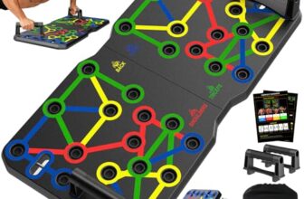 AERLANG Liegestützgriffe Fitnessgeräte für zuhause Tragbares Multi-in-One Push-up-Board-Set Effizientes Muskeltraining für Männer und Frauen