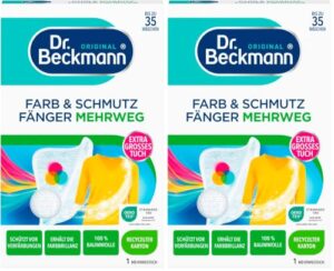 Dr. Beckmann Farb- & Schmutzfänger Mehrwegtuch | 2 x 1 Stück