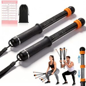 RIZENCE 2026 Verstellbares Ropeless Battle Rope, Battle Rope Ohne Seil mit Tragetasche & Übungsanleitung, Gewichtete Seile ohne Seil Platzsparendes Hausgymgerät für Ganzkörperworkout & Fettverbrennung