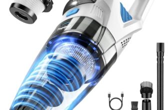 Topipop Handstaubsauger Akku Kabelloser Handheld Vacuum Cleaner