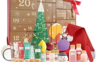 Adventskalender 2026 Frauen,24 Adventskalender 2026 Beauty,Body&Earth Weihnachtsgeschenke Geschenkset,Badesets für Frauen Geschenkbox mit Weihnachtsmütze,Weihnachtsdekoration,Weihnachtskalender 2026