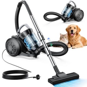 OYLCDI Beutelloser Bostaubsauger ohne Beutel,1600W Staubsauger|70dB|Bodenstaubsauger|HEPA Filter Bodendüse für Parkett,Teppich,Fliesen,leistungsstarker Staubsauger mit 5m Kabel=13m Aktionsradius 2,2L