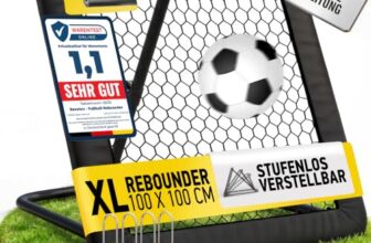Rebounder für Fußball 100×100/Fussball Rebounder mit robuster Konstruktion