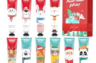 FURTIME Handcreme Mini Set 10er, Weihnachten für Sehr Trockene Hände