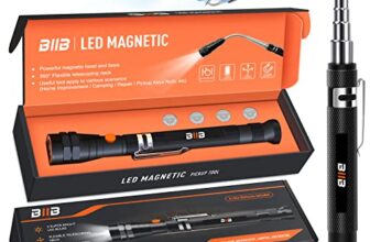 BIIB Geschenke für Männer, LED Gadgets Teleskopmagnet Werkzeug