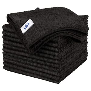 MR.SIGA Mikrofasertücher, streifenfreie Reinigungstücher, 12er Pack