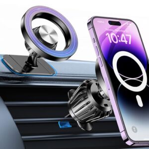 Coolpow Handyhalterung Auto für Magsafe Autohalterung Lüftung Starke Magnet