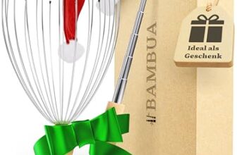 BAMBUA® Geschenkset für Massage und Entspannung – Kopfmassagegerät & Rückenkratzer – Nachhaltiges Wellness Geschenk für Männer und Frauen, inkl. Geschenkverpackung – Ideal zum Verschenken
