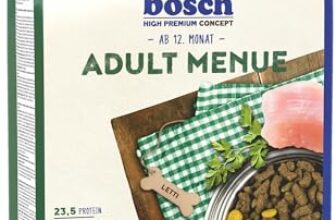 bosch HPC Adult Menue | Kroketten-Mix für ausgewachsene Hunde aller Rassen | 1 x 3 kg